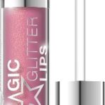 №01 Помада рідка з гліттером Magic Glitter Lips HypoAllergenic Bell