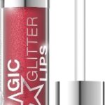 №03 Помада рідка з гліттером Magic Glitter Lips HypoAllergenic Bell