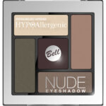 №04 Тіні для повік атласно-кремові Nude Eyeshadow HypoAllergenic Bell
